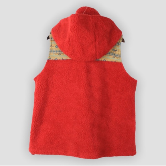 Vintage Japanese Titicaca Serpa Vest Removable hood - Picture 2 of 5